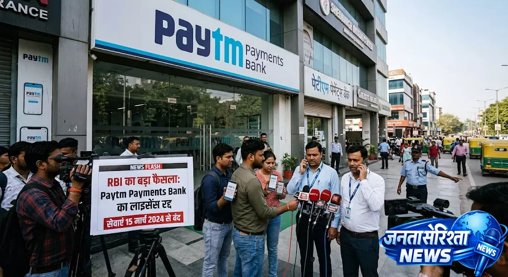 RBI का बड़ा फैसला: Paytm Payments Bank का लाइसेंस रद्द RBI का बड़ा फैसला: Paytm Payments Bank का लाइसेंस रद्द