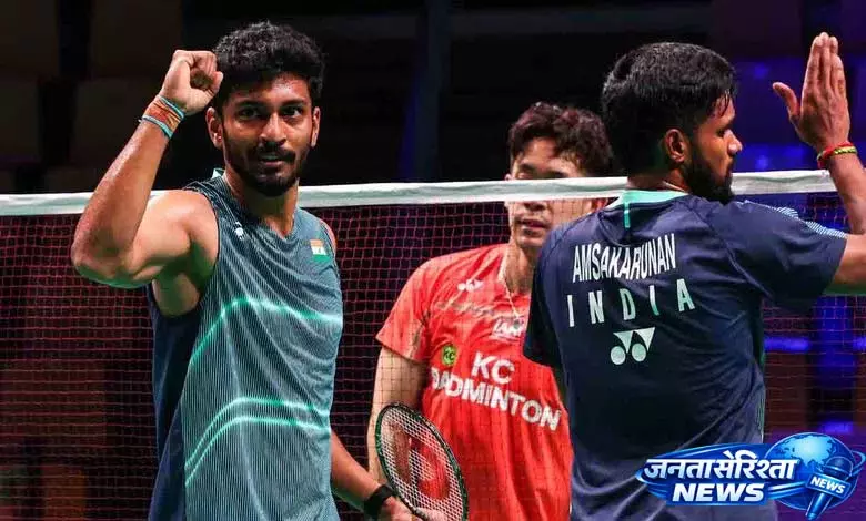 Thomas Cup में भारतीय शटलर चमके, भारत ने कनाडा को 4-1 से हराया Thomas Cup में भारतीय शटलर चमके, भारत ने कनाडा को 4-1 से हराया