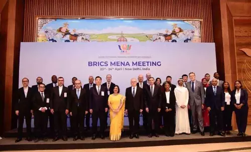 ब्रिक्स देशों के राजदूतों ने West Asia संघर्ष पर गहरी चिंता जताई ब्रिक्स देशों के राजदूतों ने West Asia संघर्ष पर गहरी चिंता जताई
