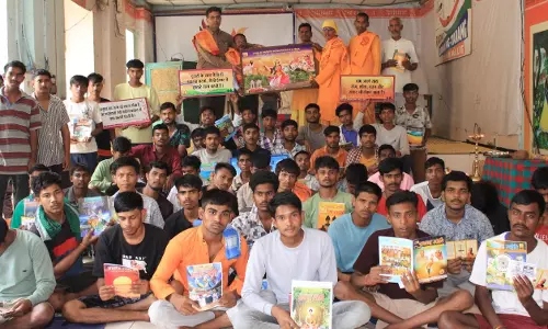 गायत्री परिवार की पहल, रायपुर जेल में गूंजा सदाचार का मंत्र