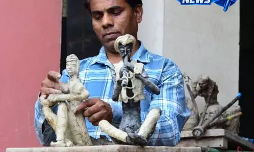 Punjab: लैब असिस्टेंट ने स्कल्पचरल आर्ट से बनाई पहचान Punjab: लैब असिस्टेंट ने स्कल्पचरल आर्ट से बनाई पहचान