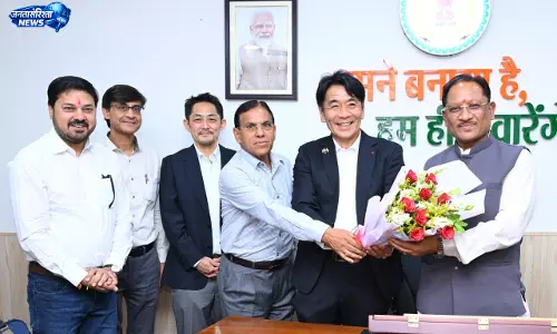 रायपुर पहुंचे जापान के प्रतिनिधिमंडल CM साय से मिले