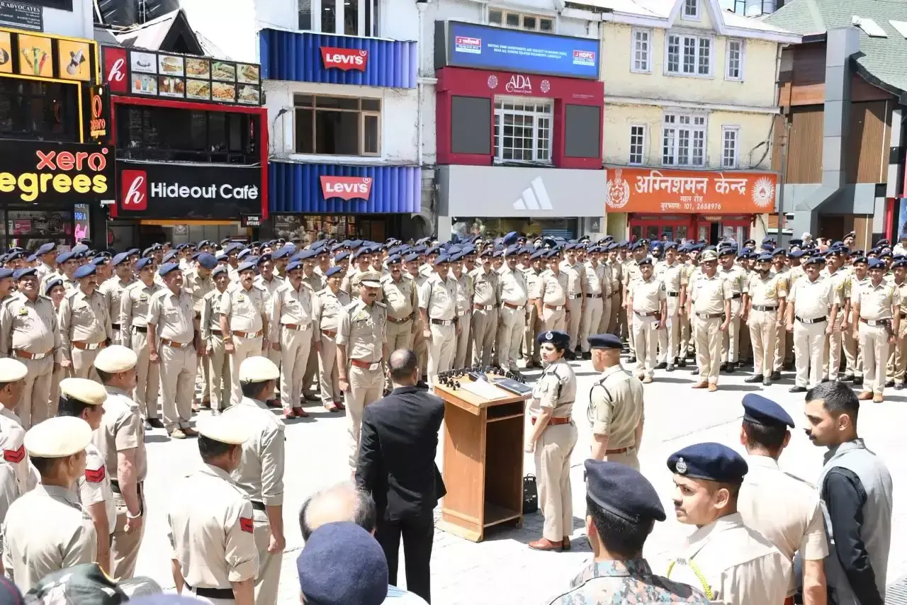 Shimla: शिमला में राष्ट्रपति दौरे को लेकर पुलिस अलर्ट