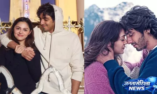 Ahaan Panday और अनीत पड्डा ने सायरा की सफलता के लिए नहीं, बल्कि लागत वसूलने के लिए प्रार्थना की Ahaan Panday और अनीत पड्डा ने सायरा की सफलता के लिए नहीं, बल्कि लागत वसूलने के लिए प्रार्थना की