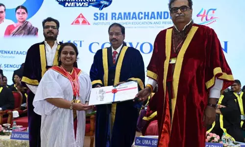 Chennai श्रीहर ने 41वां दीक्षांत समारोह आयोजित किया