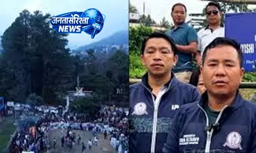 इटानगर टेनिस कोर्ट पर ANYA की सोशल सर्विस ड्राइव, धरना स्थल की पहचान बदलने पर जोर
