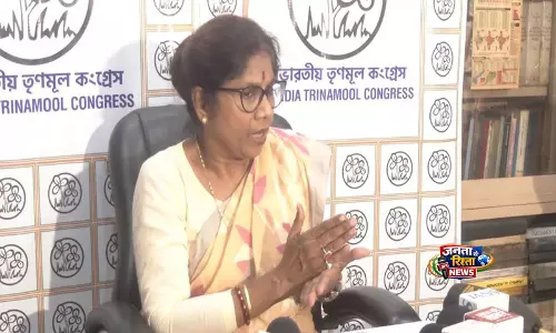 TMC की शशि पांजा ने पश्चिम बंगाल में महिलाओं की सुरक्षा पर टिप्पणी को लेकर अमित शाह पर साधा निशाना TMC की शशि पांजा ने पश्चिम बंगाल में महिलाओं की सुरक्षा पर टिप्पणी को लेकर अमित शाह पर साधा निशाना