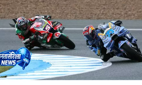 Marc Marquez ने स्पेनिश ग्रां प्री में पहली पोल पोज़िशन हासिल की Marc Marquez ने स्पेनिश ग्रां प्री में पहली पोल पोज़िशन हासिल की