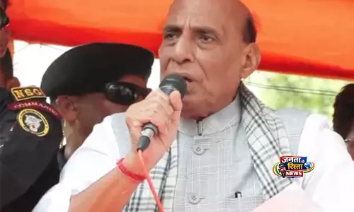 या तो जेल में या फिर ऊपर होंगे: राजनाथ सिंह ने West Bengal में गुंडों को चेतावनी जारी की या तो जेल में या फिर ऊपर होंगे: राजनाथ सिंह ने West Bengal में गुंडों को चेतावनी जारी की