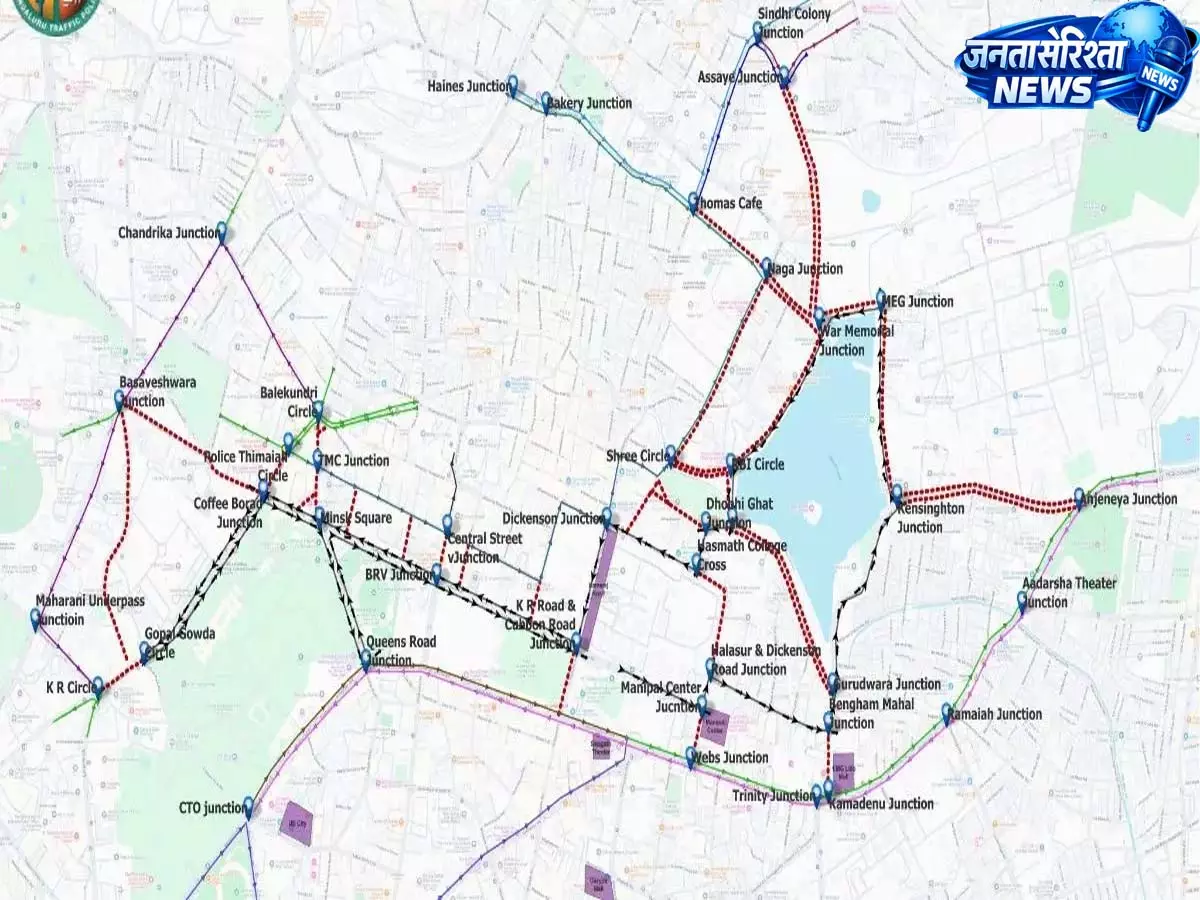 Bengaluru Traffic Advisory April 26: TCS वर्ल्ड 10K मैराथन के लिए प्रमुख सड़कें बंद, रूट और डायवर्जन देखें Bengaluru Traffic Advisory April 26: TCS वर्ल्ड 10K मैराथन के लिए प्रमुख सड़कें बंद, रूट और डायवर्जन देखें