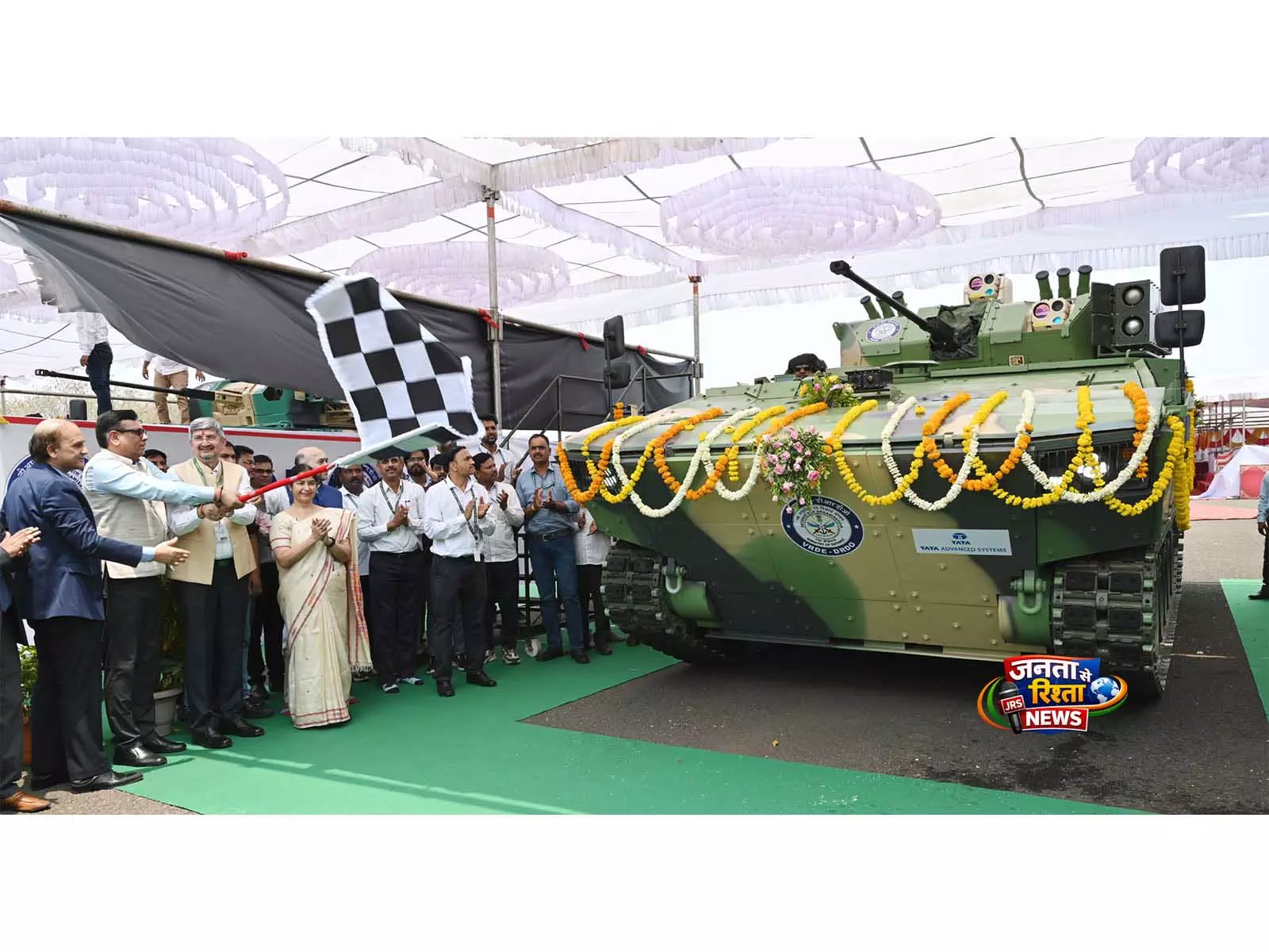 DRDO ने VRDE अहिल्यानगर में उन्नत बख्तरबंद प्लेटफॉर्म का किया अनावरण DRDO ने VRDE अहिल्यानगर में उन्नत बख्तरबंद प्लेटफॉर्म का किया अनावरण