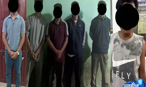 Manipur Police ने इंफाल में पब्लिक ऑर्डर बिगाड़ने के आरोप में 6 लोगों को किया गिरफ्तार Manipur Police ने इंफाल में पब्लिक ऑर्डर बिगाड़ने के आरोप में 6 लोगों को किया गिरफ्तार