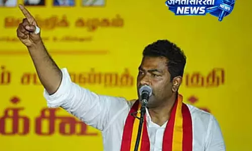 TVK ने डीएमके पर चुनाव हार के बाद डराने-धमकाने का आरोप लगाया TVK ने डीएमके पर चुनाव हार के बाद डराने-धमकाने का आरोप लगाया