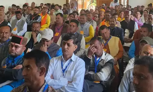 Nahan: अनुशासित व्यक्ति ही राष्ट्र की असली पूंजी, हरिपुरधार में संघ की वैचारिक गोष्ठी