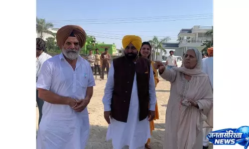 Punjab CM भगवंत मान ने पेहोवा में अपने ससुराल का दौरा किया