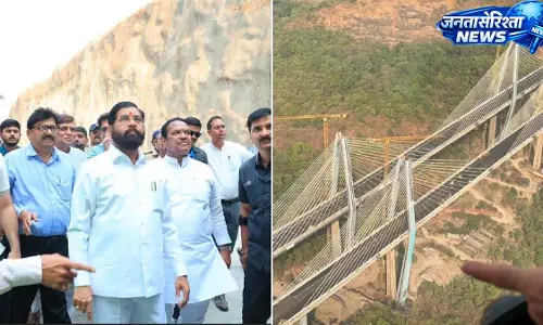 Mumbai–Pune Expressway का मिसिंग लिंक 99% पूरा, 1 मई को CM फडणवीस करेंगे उद्घाटन Mumbai–Pune Expressway का मिसिंग लिंक 99% पूरा, 1 मई को CM फडणवीस करेंगे उद्घाटन