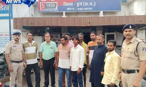 दुर्ग पुलिस का विशेष अभियान, 24 घंटे में 88 स्थायी वारंटी गिरफ्तार