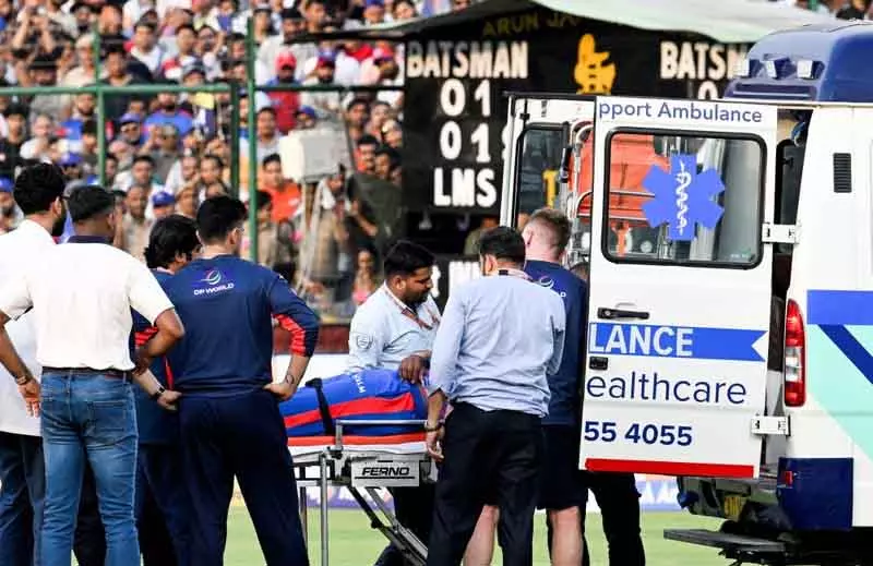 Delhi में ग्रीन कॉरिडोर की वजह से IPL खिलाड़ी अस्पताल पहुंचा Delhi में ग्रीन कॉरिडोर की वजह से IPL खिलाड़ी अस्पताल पहुंचा