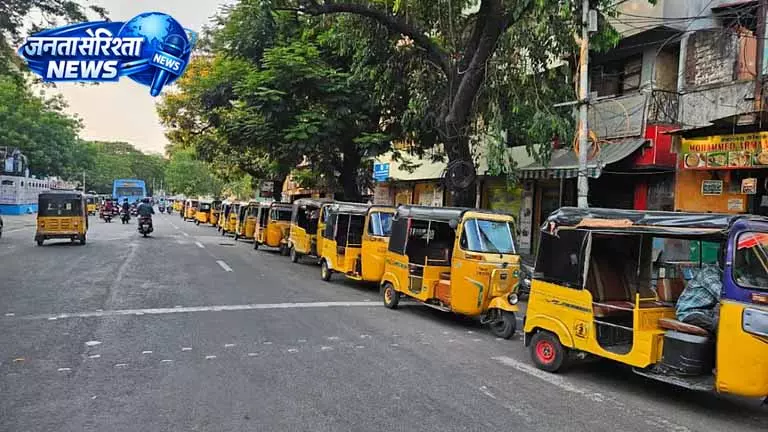 चेन्नई में LPG की कमी, ऑटो चालक परेशान चेन्नई में LPG की कमी, ऑटो चालक परेशान