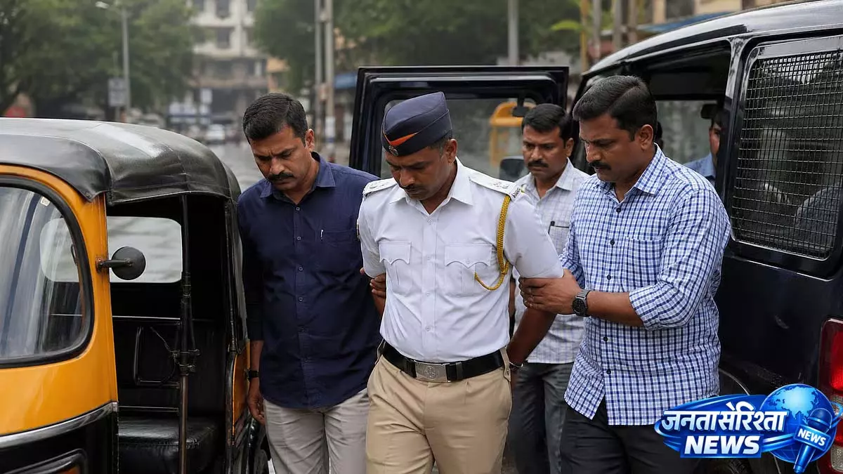Mumbai ACB ने घाटकोपर ट्रैफिक पुलिस वाले को ऑटो ड्राइवर से रिश्वत लेने के आरोप में गिरफ़्तार किया Mumbai ACB ने घाटकोपर ट्रैफिक पुलिस वाले को ऑटो ड्राइवर से रिश्वत लेने के आरोप में गिरफ़्तार किया