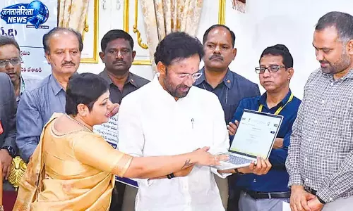 Telangana: किशन ने खुद की गिनती में हिस्सा लिया Telangana: किशन ने खुद की गिनती में हिस्सा लिया