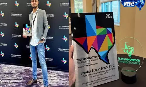 Assam: असम के शेखर सुमन बोरा को US में इनोवेशन अवॉर्ड, सीएम सरमा ने दी बधाई Assam: असम के शेखर सुमन बोरा को US में इनोवेशन अवॉर्ड, सीएम सरमा ने दी बधाई
