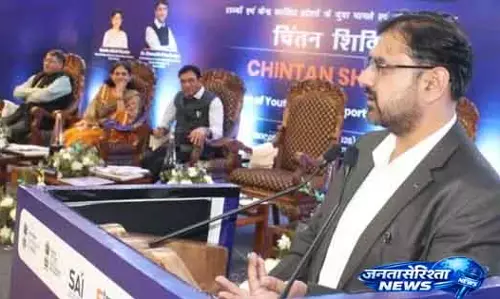 मंत्री शर्मा ने Jammu -Kashmir में स्पोर्ट्स यूनिवर्सिटी की वकालत की मंत्री शर्मा ने Jammu -Kashmir में स्पोर्ट्स यूनिवर्सिटी की वकालत की