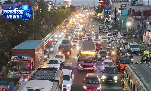 Trichy-Chennai highway पर वोटिंग के बाद भारी ट्रैफिक जाम, हज़ारों लोग फंसे
