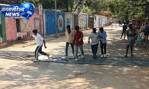 Chennai में कैटल गार्ड टूटा, पैदल यात्रियों की सुरक्षा को खतरा