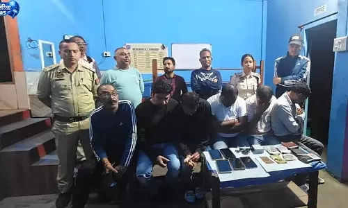 डिगबोई पुलिस ने जुए के अड्डे का भंडाफोड़ किया, IOCL कर्मचारी समेत छह गिरफ्तार डिगबोई पुलिस ने जुए के अड्डे का भंडाफोड़ किया, IOCL कर्मचारी समेत छह गिरफ्तार