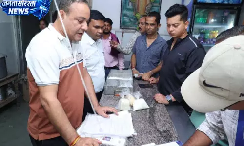 रायगढ़ में “सही दवा, शुद्ध आहार” अभियान शुरू, डेयरियों का औचक निरीक्षण