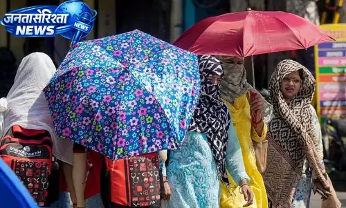 Telangana में इस मौसम का सबसे गर्म दिन दर्ज किया गया, निज़ामाबाद में तापमान 46 डिग्री सेल्सियस पहुंचा Telangana में इस मौसम का सबसे गर्म दिन दर्ज किया गया, निज़ामाबाद में तापमान 46 डिग्री सेल्सियस पहुंचा