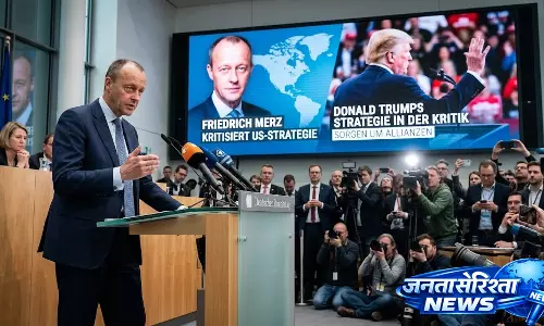 Friedrich Merz का बयान, Donald Trump की रणनीति पर सवाल Friedrich Merz का बयान, Donald Trump की रणनीति पर सवाल