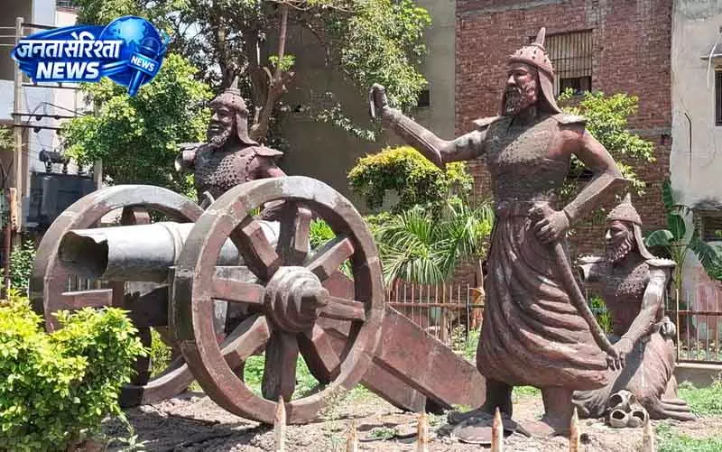 पत्थर पर उकेरी गई Panipat की पहली लड़ाई की यादें अब मिटीं पत्थर पर उकेरी गई Panipat की पहली लड़ाई की यादें अब मिटीं