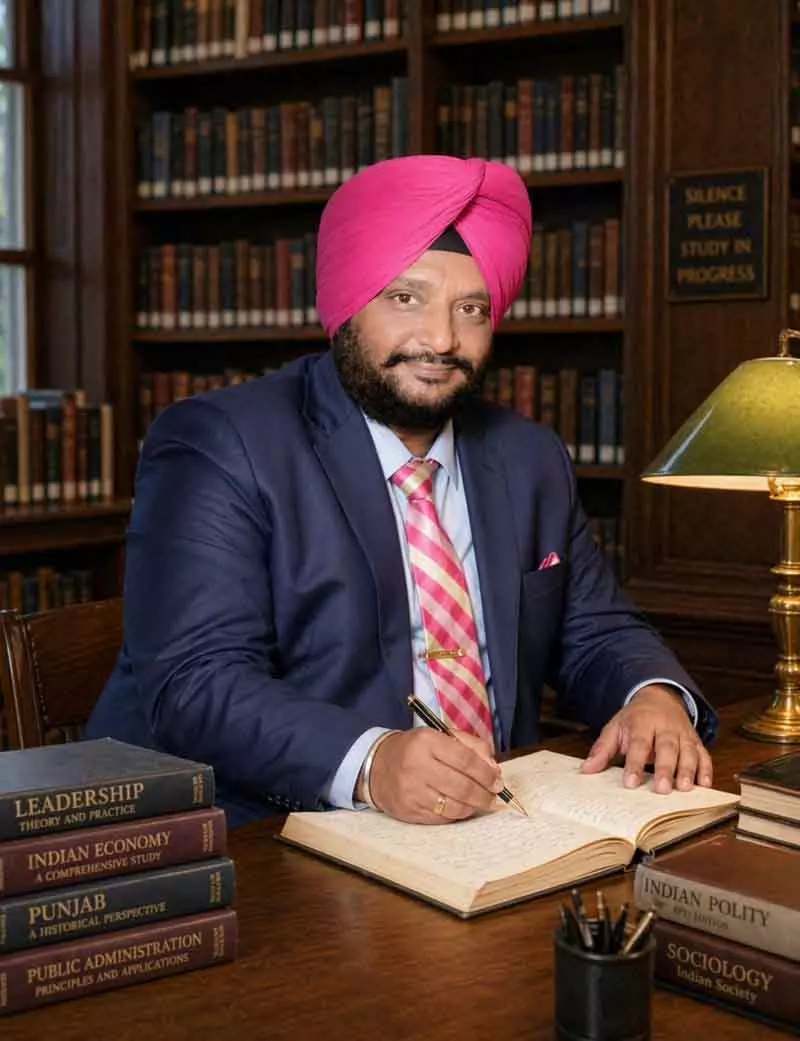 Sirsa के प्रोफेसर ने लिखी 146 किताबें, गिनती जारी Sirsa के प्रोफेसर ने लिखी 146 किताबें, गिनती जारी