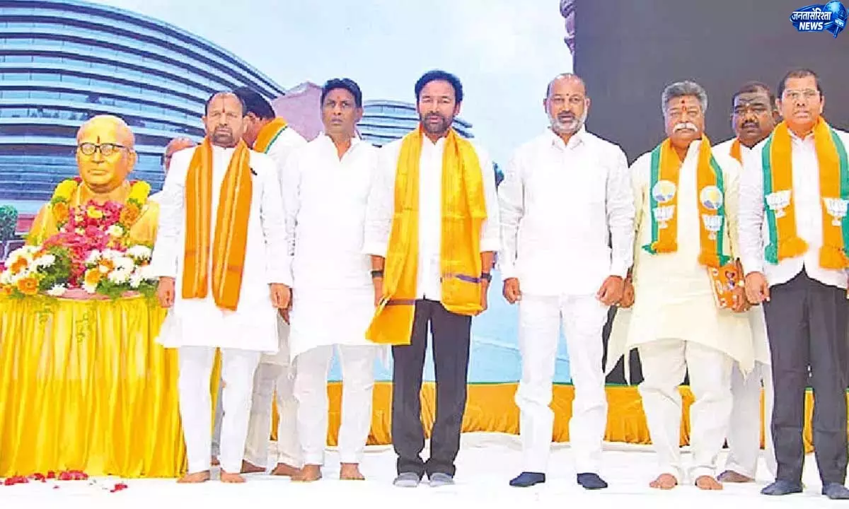 कांग्रेस ने अंबेडकर को अपमानित किया, उनकी विरासत को कमज़ोर किया: बांदी कांग्रेस ने अंबेडकर को अपमानित किया, उनकी विरासत को कमज़ोर किया: बांदी