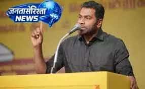 TVK नेता आधव अर्जुन ने DMK पर धमकाने का आरोप लगाया TVK नेता आधव अर्जुन ने DMK पर धमकाने का आरोप लगाया