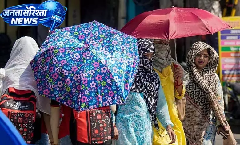 Telangana में इस मौसम का सबसे गर्म दिन दर्ज किया गया, निज़ामाबाद में तापमान 46 डिग्री सेल्सियस पहुंचा Telangana में इस मौसम का सबसे गर्म दिन दर्ज किया गया, निज़ामाबाद में तापमान 46 डिग्री सेल्सियस पहुंचा