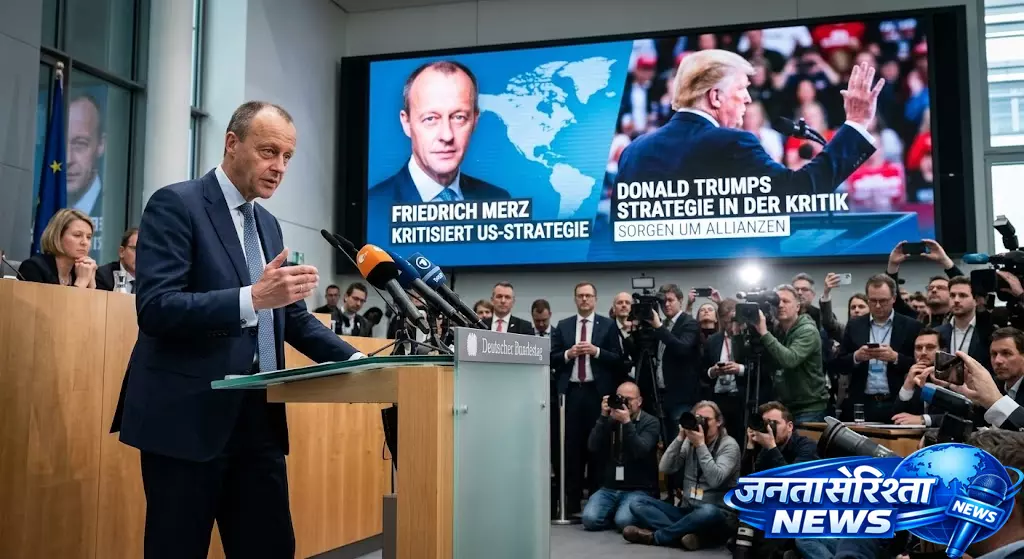 Friedrich Merz का बयान, Donald Trump की रणनीति पर सवाल Friedrich Merz का बयान, Donald Trump की रणनीति पर सवाल