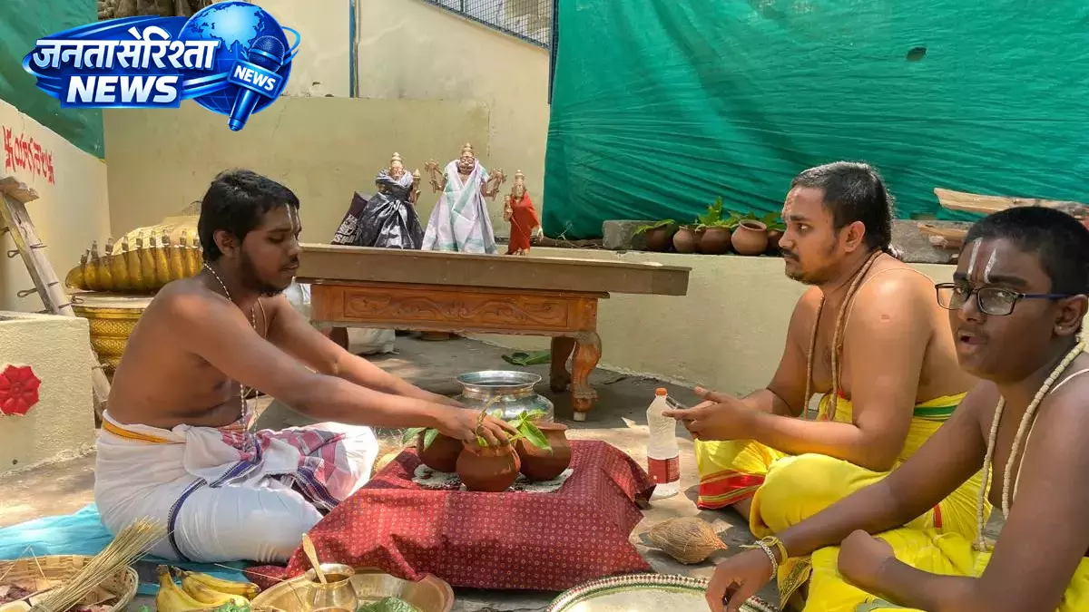 Mallur में हेमचला लक्ष्मी नरसिम्हा स्वामी मंदिर का ब्रह्मोत्सव शुरू Mallur में हेमचला लक्ष्मी नरसिम्हा स्वामी मंदिर का ब्रह्मोत्सव शुरू