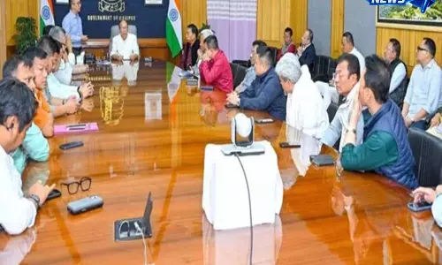 Manipur CM ने NDA विधायकों के साथ शासन पर बैठक की अध्यक्षता