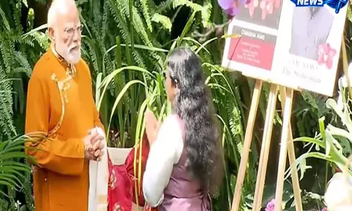 पीएम मोदी ने गंगटोक में ऑर्किडेरियम का दौरा, सिक्किम की जैव विविधता और फूलों की संपदा पर डाला प्रकाश