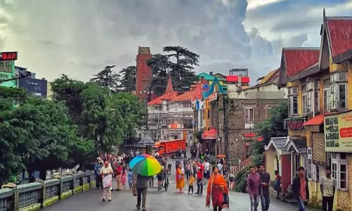 Shimla: गर्मी से मिली राहत, मौसम हुआ सुहाना