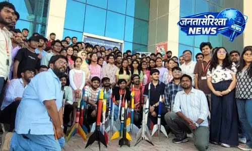 CUJ में एडवांस्ड रॉकेटरी वर्कशॉप से युवाओं को मिला प्रशिक्षण CUJ में एडवांस्ड रॉकेटरी वर्कशॉप से युवाओं को मिला प्रशिक्षण