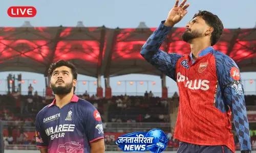 Rajasthan Royals ने टॉस जीतकर फील्डिंग करने का फैसला किया Rajasthan Royals ने टॉस जीतकर फील्डिंग करने का फैसला किया