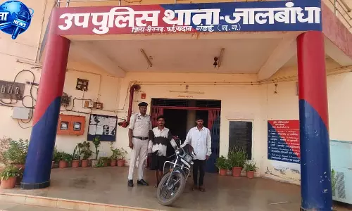 जालबांधा किराना दुकान चोरी का खुलासा, दो आरोपी गिरफ्तार