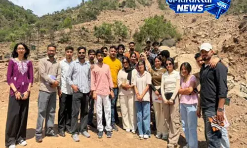 Bhaderwah में भूविज्ञान का व्यावहारिक प्रशिक्षण शुरू, स्टूडेंट्स उत्साहित