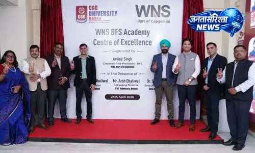 CGC यूनिवर्सिटी में WNS का BFS केंद्र, छात्रों को मिलेगा प्रशिक्षण
