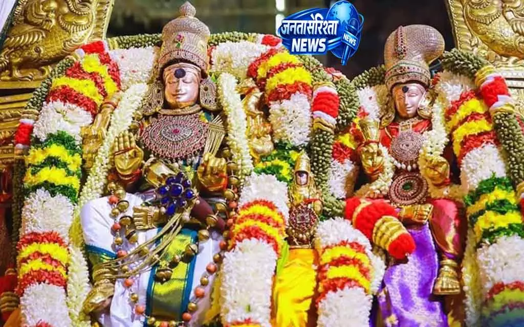 Madurai: मीनाक्षी तिरुकल्याणम के मौके पर भव्य भोज का आयोजन Madurai: मीनाक्षी तिरुकल्याणम के मौके पर भव्य भोज का आयोजन