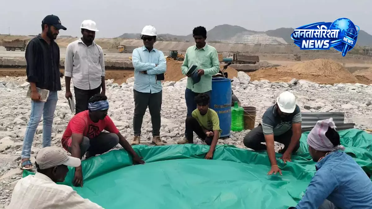 Polavaram project में निर्माण सामग्री की जांच, एक्सपर्ट टीम ने किया क्वालिटी टेस्ट Polavaram project में निर्माण सामग्री की जांच, एक्सपर्ट टीम ने किया क्वालिटी टेस्ट